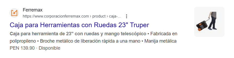 errores comunes en webs del sector industrial: titulo seo y meta descripción