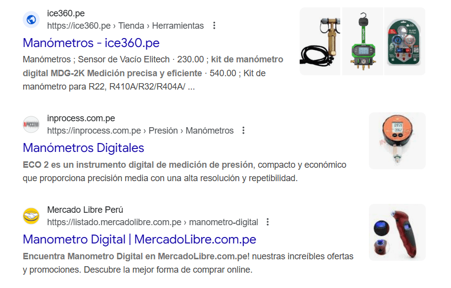 manometros digitales